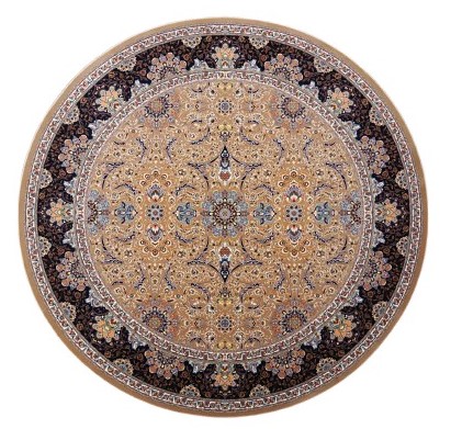 persian carpets round afshan kamand