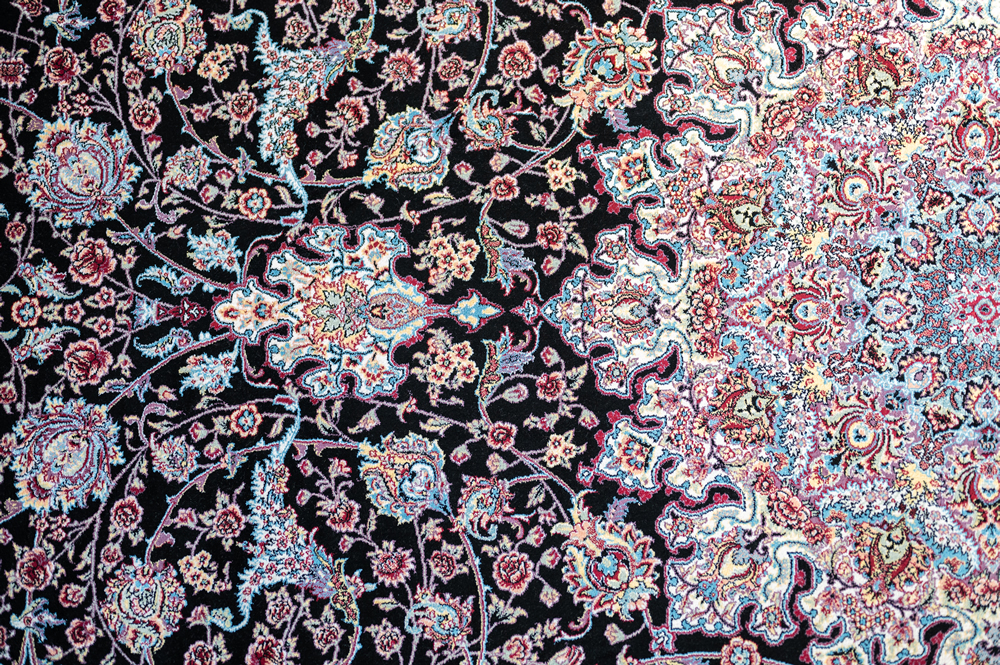 persian-carpets-round-mashhad-dark-blue-3