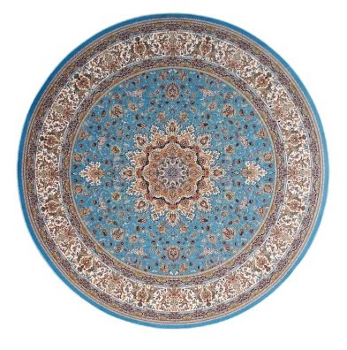 persian-carpets-round-sahebgharan-blauw-1